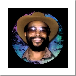 marvin gaye-Splash Paint Posters and Art